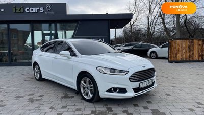 Ford Fusion, 2017, Дизель, 2 л., 152 тис. км, Седан, Білий, Львів 30746 фото