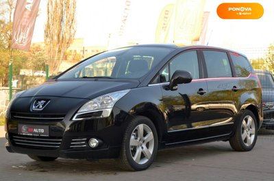 Peugeot 5008, 2011, Бензин, 1.6 л., 224 тис. км, Мікровен, Чорний, Бердичів 35794 фото