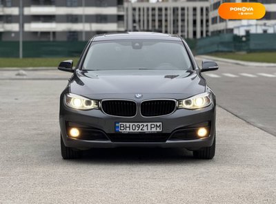 BMW 3 Series GT, 2015, Дизель, 2 л., 100 тис. км, Седан, Сірий, Київ 31196 фото