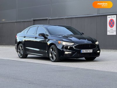 Ford Fusion, 2017, Бензин, 2.7 л., 45 тыс. км, Седан, Чорный, Киев 33860 фото