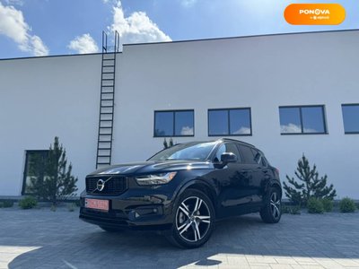 Volvo XC40, 2018, Бензин, 2 л., 52 тис. км, Позашляховик / Кросовер, Чорний, Луцьк Cars-Pr-68194 фото