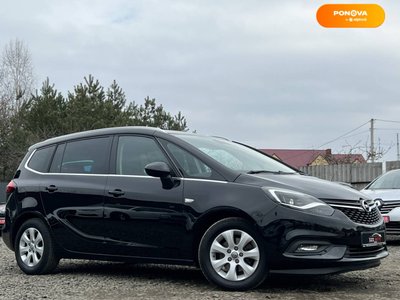 Opel Zafira Tourer, 2017, Дизель, 1.6 л., 164 тыс. км, Минивен, Чорный, Луцк 30738 фото