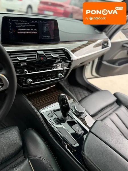 BMW 5 Series, 2017 г., Бензин, 225 тыс. км, Седан, Белый, Днепр (Днепропетровск) AT-10413158 фото