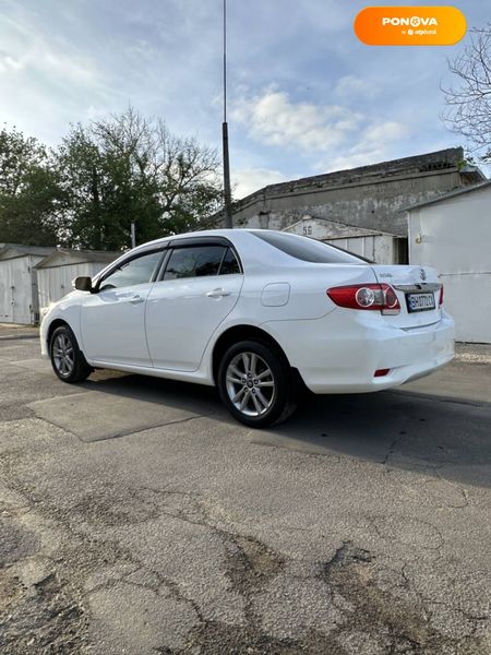 Toyota Corolla, 2010, Бензин, 1.6 л., 52 тыс. км, Седан, Белый, Одесса Cars-Pr-67731 фото