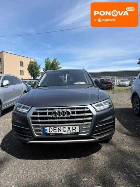 Audi Q5, 2018 р., Бензин, 208 тис. км, Позашляховик / Кросовер, Сірий, Луцьк AT-10418119 фото