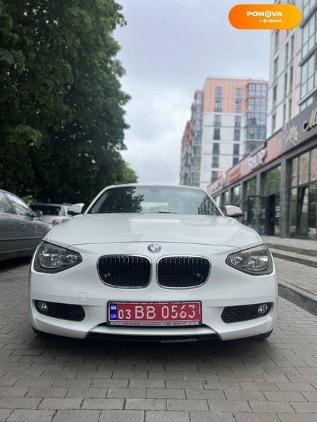 BMW 1 Series, 2012, Бензин, 1.6 л., 329 тыс. км, Хетчбек, Белый, Луцк Cars-Pr-65131 фото