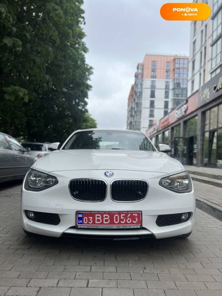 BMW 1 Series, 2012, Бензин, 1.6 л., 329 тыс. км, Хетчбек, Белый, Луцк Cars-Pr-65131 фото