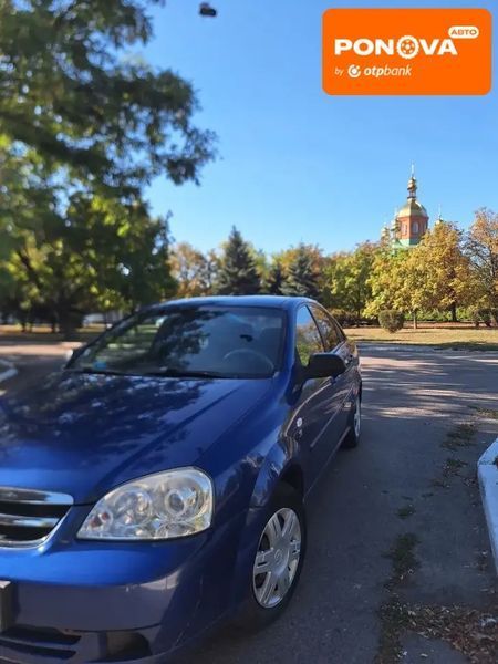 Chevrolet Lacetti, 2006 р., Газ пропан-бутан / Бензин, 185 тис. км, Седан, Синій, Тернівка AT-10400997 фото