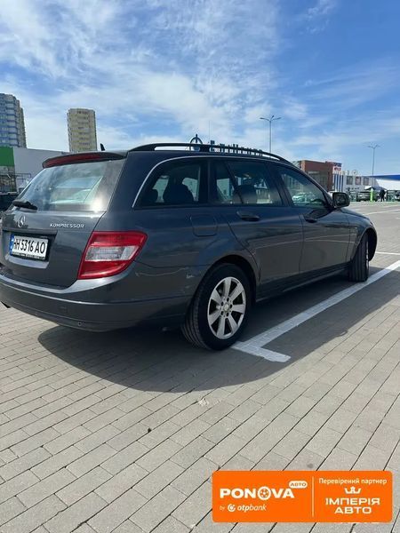 Mercedes-Benz C-Class, 2008 р., Бензин, 283 тис. км, Універсал, Сірий, Одеса AT-10431512 фото