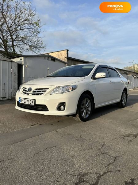 Toyota Corolla, 2010, Бензин, 1.6 л., 52 тыс. км, Седан, Белый, Одесса Cars-Pr-67731 фото