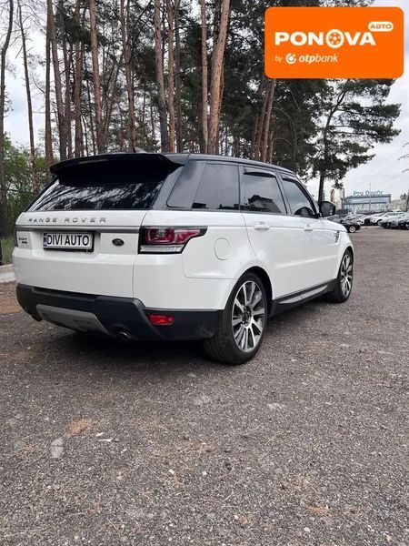 Land Rover Range Rover Sport, 2017 р., Дизель, 181 тис. км, Позашляховик / Кросовер, Білий, Київ AT-10417710 фото