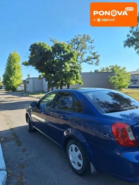 Chevrolet Lacetti, 2006 р., Газ пропан-бутан / Бензин, 185 тис. км, Седан, Синій, Тернівка AT-10400997 фото