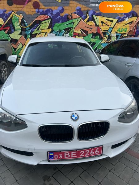 BMW 1 Series, 2012, Бензин, 1.6 л., 329 тис. км, Хетчбек, Білий, Луцьк Cars-Pr-65131 фото