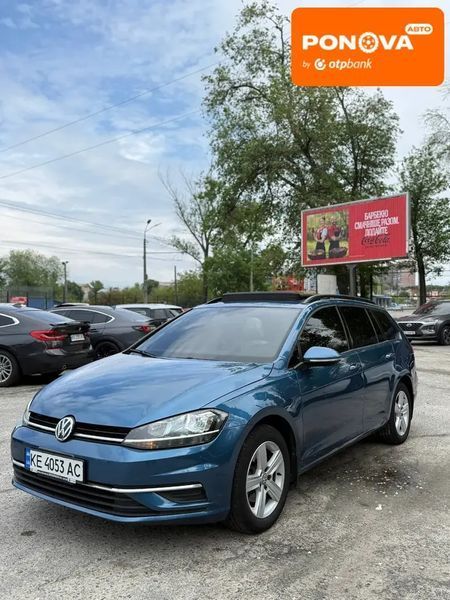 Volkswagen Golf, 2018 г., Бензин, 165 тыс. км, Универсал, Синий, Днепр (Днепропетровск) AT-10417640 фото