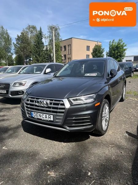 Audi Q5, 2018 р., Бензин, 208 тис. км, Позашляховик / Кросовер, Сірий, Луцьк AT-10418119 фото