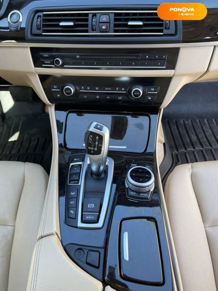 BMW 5 Series, 2013, Бензин, 2 л., 142 тыс. км, Седан, Чорный, Черкассы Cars-Pr-68897 фото