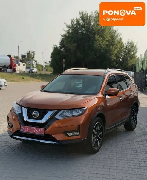 Nissan Rogue, 2018 р., Бензин, 195 тис. км, Позашляховик / Кросовер, Помаранчевий, Вінниця AT-10425703 фото