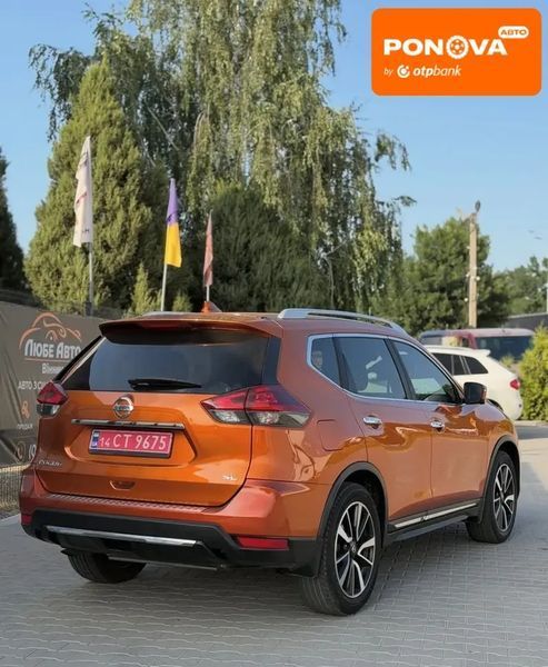 Nissan Rogue, 2018 р., Бензин, 195 тис. км, Позашляховик / Кросовер, Помаранчевий, Вінниця AT-10425703 фото