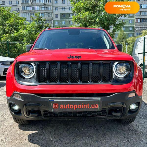 Jeep Renegade, 2019, Бензин, 2.36 л., 93 тыс. км, Внедорожник / Кроссовер, Красный, Сумы 110857 фото