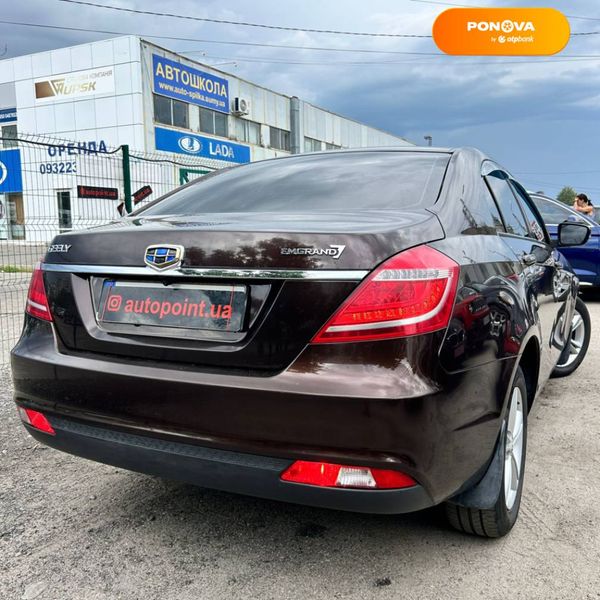 Geely Emgrand 7 (EC7), 2018, Газ пропан-бутан / Бензин, 1.5 л., 143 тис. км, Седан, Коричневий, Суми 107158 фото