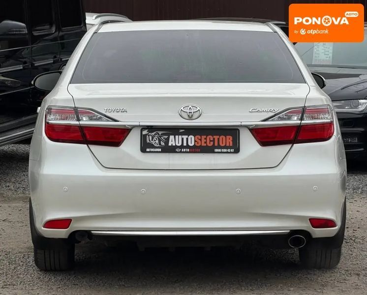 Toyota Camry, 2016 р., Газ пропан-бутан / Бензин, 197 тис. км, Седан, Білий, Харків AT-10404952 фото