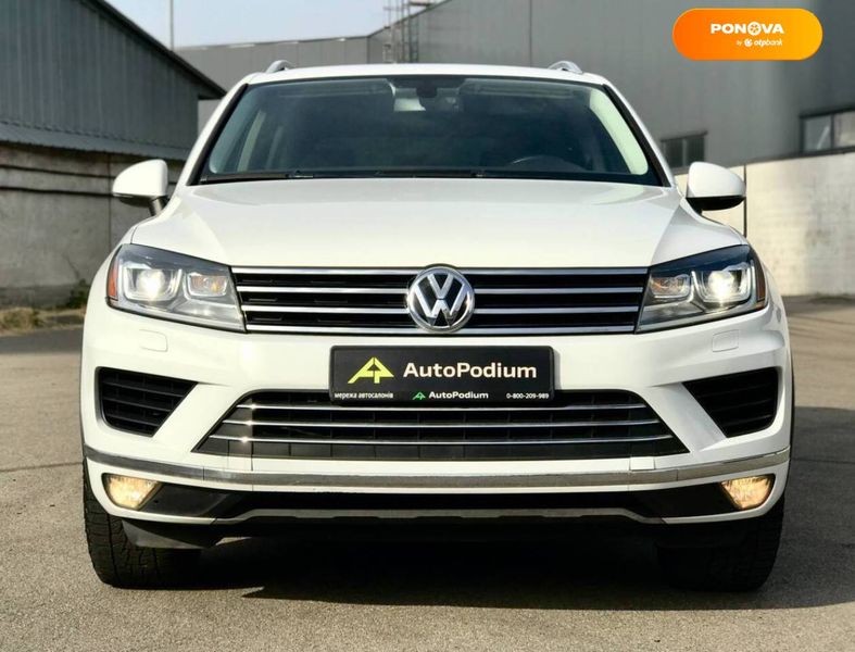 Volkswagen Touareg, 2015, Бензин, 3.6 л., 202 тис. км, Позашляховик / Кросовер, Білий, Київ 109232 фото