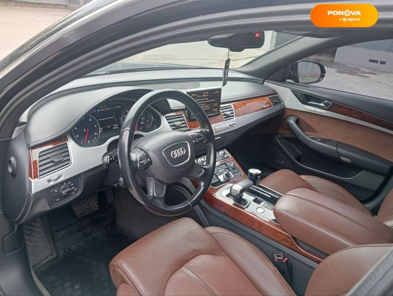 Audi A8, 2010, Бензин, 4.16 л., 330 тис. км, Седан, Чорний, Суми Cars-Pr-61871 фото