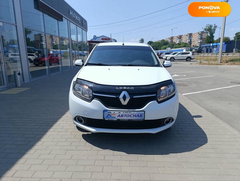 Renault Logan, 2016, Дизель, 1.5 л., 65 тис. км, Седан, Білий, Полтава 111222 фото