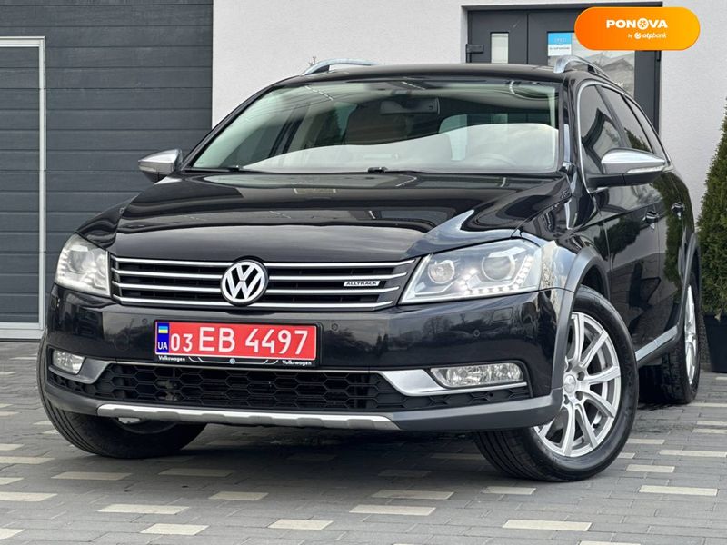 Volkswagen Passat Alltrack, 2014, Дизель, 2 л., 227 тыс. км, Универсал, Чорный, Дрогобыч 48005 фото