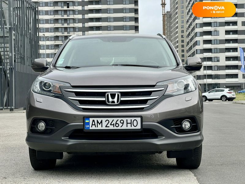 Honda CR-V, 2014, Дизель, 1.6 л., 187 тис. км, Позашляховик / Кросовер, Сірий, Київ 107492 фото