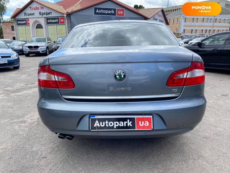 Skoda Superb, 2011, Дизель, 2 л., 260 тис. км, Ліфтбек, Сірий, Вінниця 101812 фото