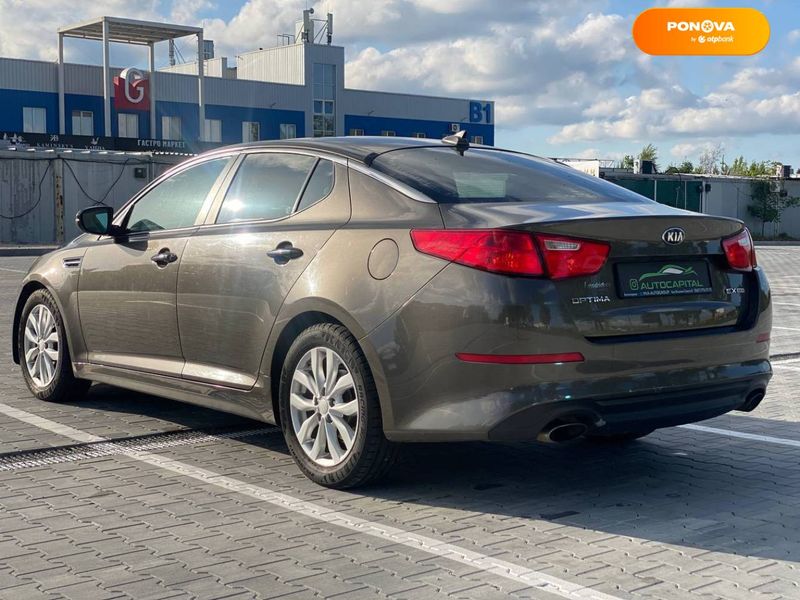 Kia Optima, 2014, Бензин, 2.36 л., 210 тис. км, Седан, Сірий, Київ 103277 фото