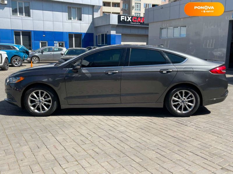 Ford Fusion, 2017, Бензин, 1.5 л., 156 тис. км, Седан, Сірий, Одеса 39198 фото