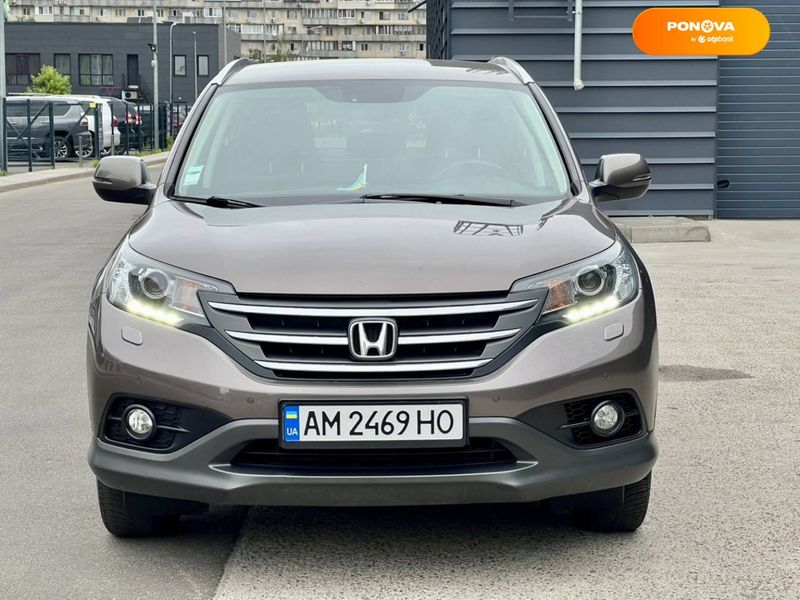 Honda CR-V, 2014, Дизель, 1.6 л., 187 тис. км, Позашляховик / Кросовер, Сірий, Київ 107492 фото