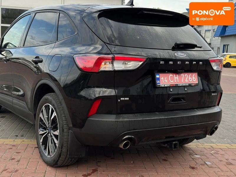 Ford Escape, 2022 р., Гібрид (HEV), 31 тис. км, Позашляховик / Кросовер, Чорний, Рівне AT-10404345 фото