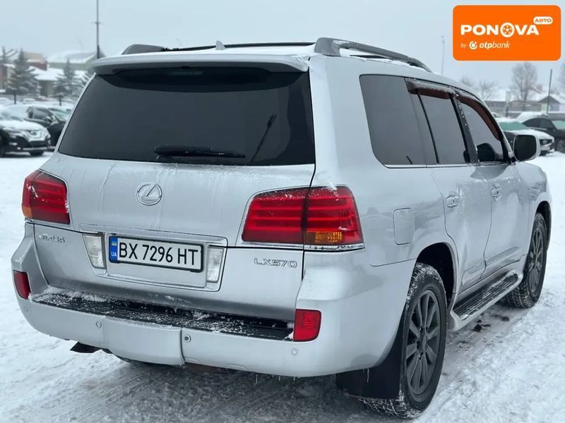 Lexus LX, 2008 р., Газ метан / Бензин, 299 тис. км, Позашляховик / Кросовер, Сірий, Вінниця AT-10409141 фото