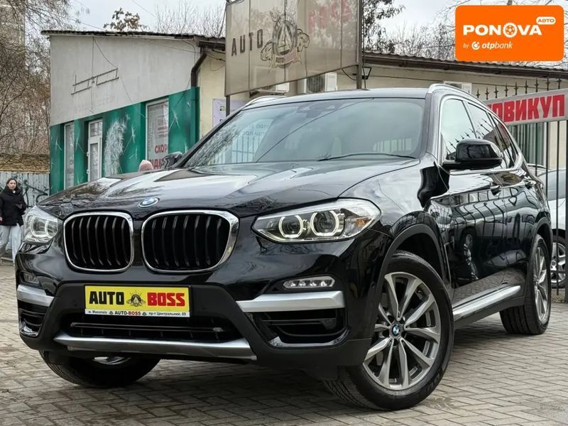 BMW X3, 2018 г., Бензин, 150 тыс. км, Внедорожник / Кроссовер, Чорный, Николаев AT-10415870 фото