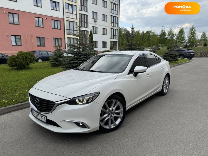 Mazda 6, 2015, Бензин, 2.5 л., 160 тис. км, Седан, Білий, Рівне Cars-Pr-60300 фото