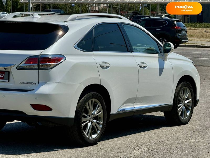 Lexus RX, 2013, Гібрид (HEV), 3.46 л., 145 тис. км, Позашляховик / Кросовер, Білий, Київ 110183 фото