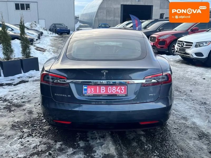 Tesla Model S, 2017 р., Електро, 161 тис. км, Седан, Синій, Луцьк AT-10409398 фото