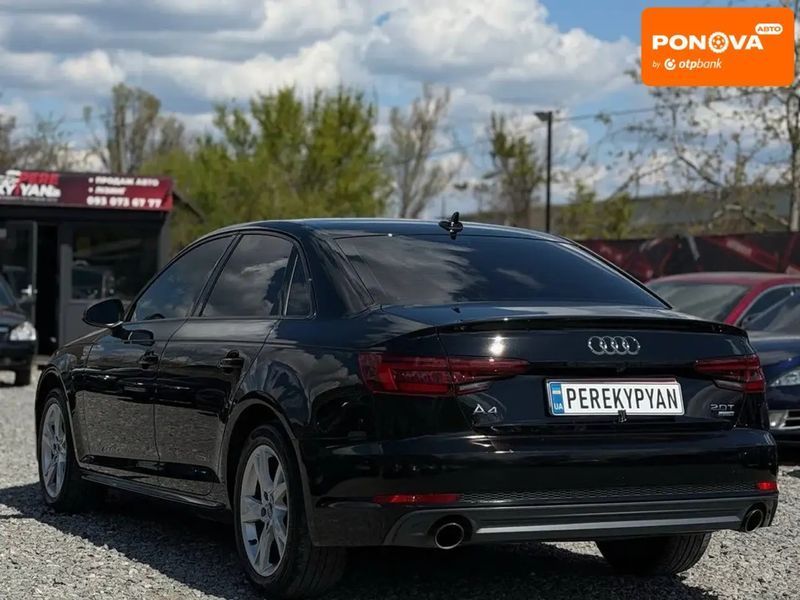 Audi A4, 2017 р., Бензин, 167 тис. км, Седан, Чорний, Дніпро (Дніпропетровськ) AT-10417783 фото