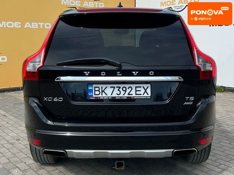 Volvo XC60, 2016 р., Газ пропан-бутан / Бензин, 166 тис. км, Позашляховик / Кросовер, Чорний, Рівне AT-10419927 фото