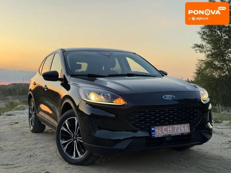 Ford Escape, 2022 р., Гібрид (HEV), 31 тис. км, Позашляховик / Кросовер, Чорний, Рівне AT-10404345 фото