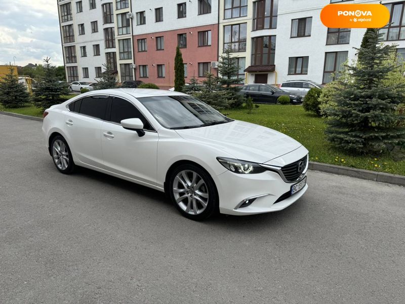 Mazda 6, 2015, Бензин, 2.5 л., 160 тыс. км, Седан, Белый, Ровно Cars-Pr-60300 фото