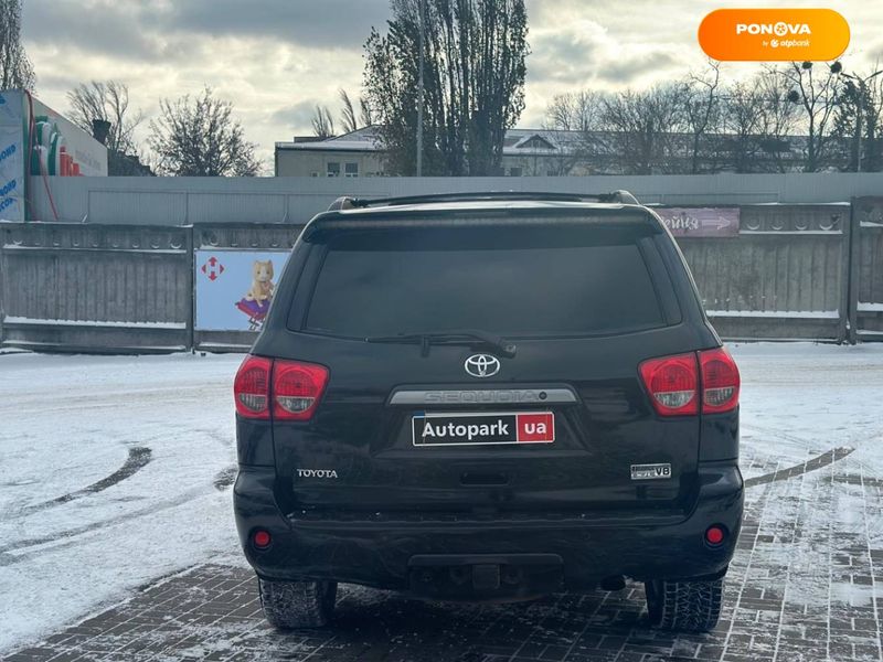 Toyota Sequoia, 2008, Газ пропан-бутан / Бензин, 5.7 л., 328 тис. км, Позашляховик / Кросовер, Чорний, Київ 27234 фото