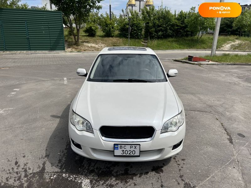 Subaru Legacy, 2008, Газ пропан-бутан / Бензин, 2 л., 282 тыс. км, Седан, Белый, Львов Cars-Pr-63535 фото