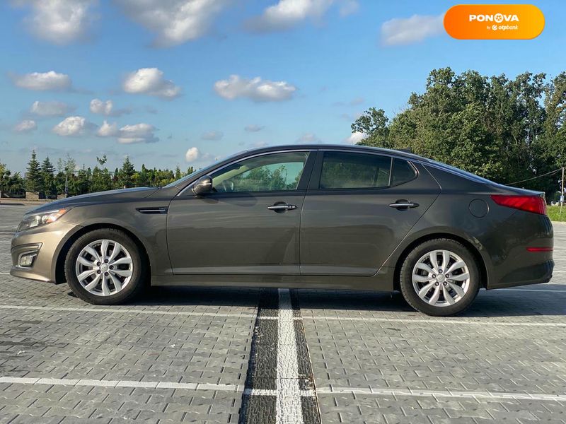 Kia Optima, 2014, Бензин, 2.36 л., 210 тис. км, Седан, Сірий, Київ 103277 фото