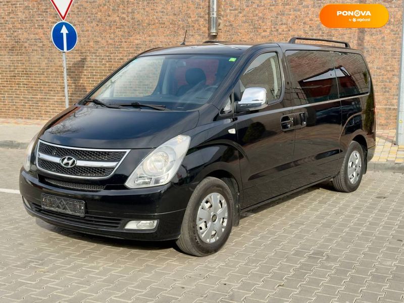 Hyundai H-1, 2011, Дизель, 2.5 л., 183 тис. км, Мінівен, Чорний, Одеса 10658 фото