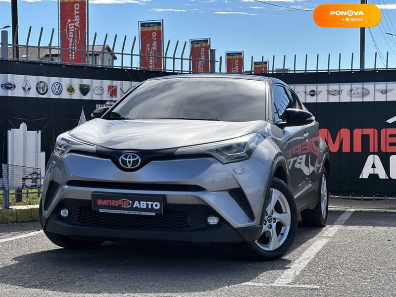 Toyota C-HR, 2017, Бензин, 1.2 л., 186 тис. км, Позашляховик / Кросовер, Сірий, Київ 106915 фото