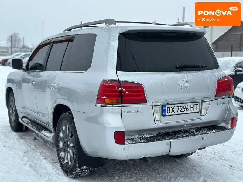 Lexus LX, 2008 р., Газ метан / Бензин, 299 тис. км, Позашляховик / Кросовер, Сірий, Вінниця AT-10409141 фото